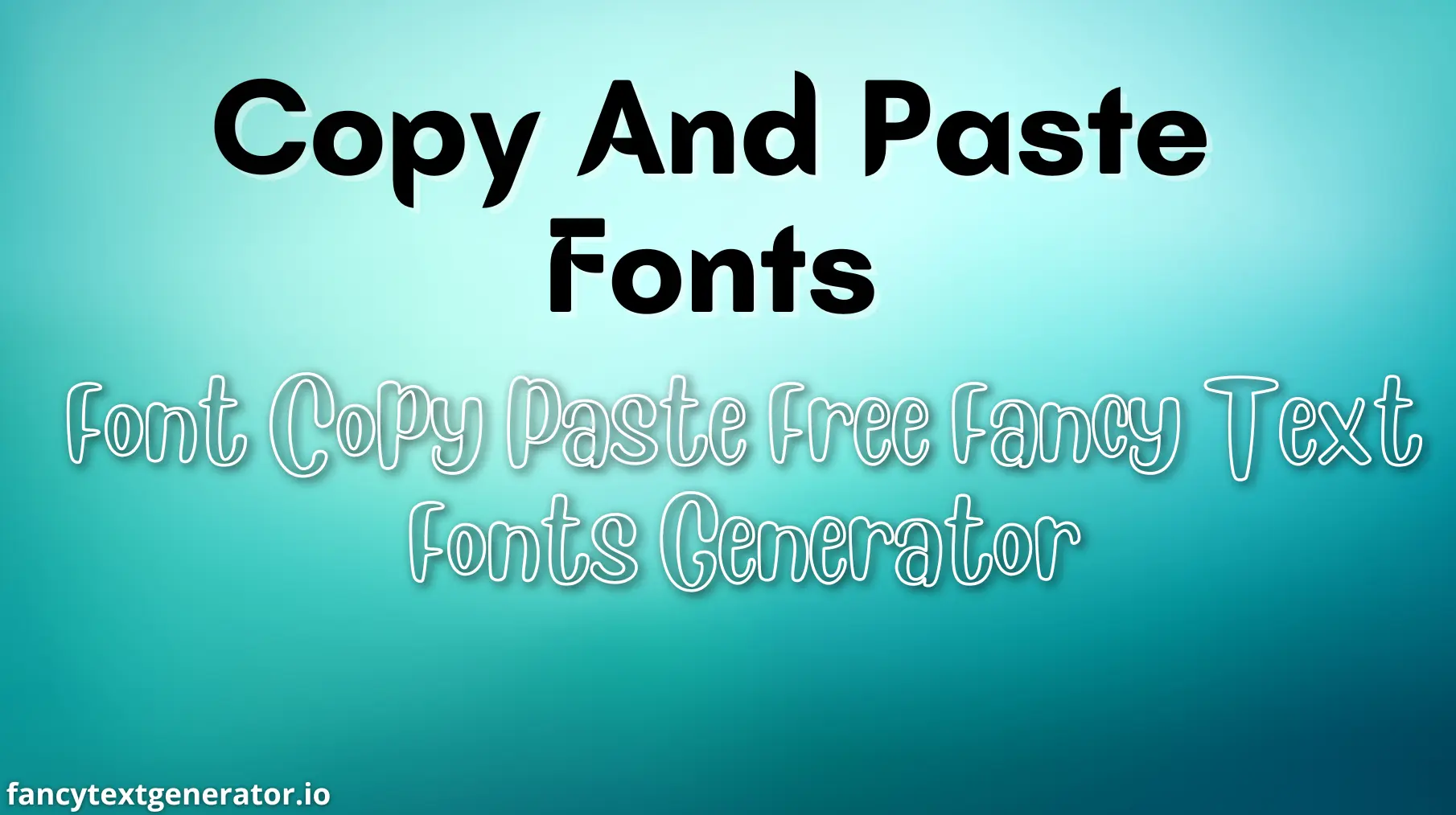 Copy And Paste Fonts - A cute fonts copy and paste with 200+ unique